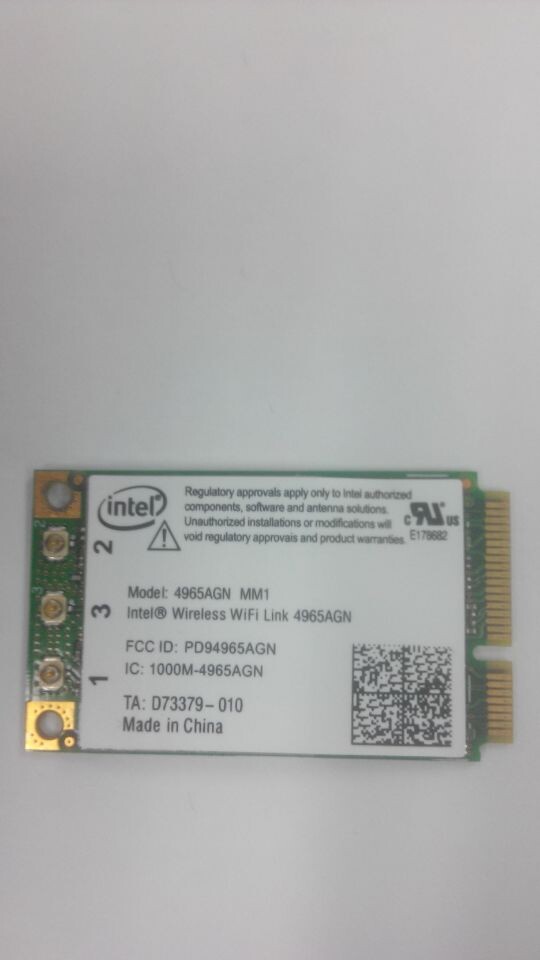 Intel 4965AGN 4965MMW 4965ANMMW 300M Mini PCI-e WLAN Wireless Wifi Card