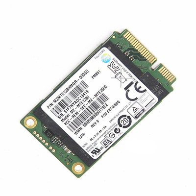 New Samsung SSD PM851 Series 128G MZ-MTE1280 MZMTE128HMGR Mini Pci-e/mSATA,6.0Gb/s TLC 30x50mm