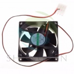 80*80*25 MM Personal Computer Case Cooling Fan DC 12V 2200RPM 45CM Fan Cable PC Case Cooler Fans Computer Fans VCA81 P72