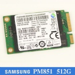 New Samsung SSD PM851 Series 512G MZ-MTE5120 MZMTE512HMHP Mini Pci-e/mSATA,6.0Gb/s TLC 30x50mm