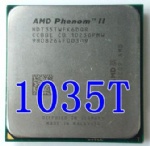 AMD   Phenom X6 1035T X6-1035T 2.6GHz Six-Core CPU Processor HDT35TWFK6DGR 95W Socket AM3 938pin